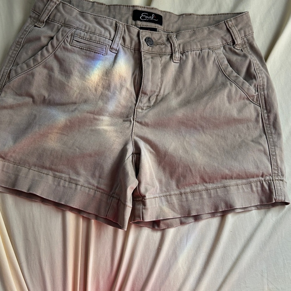 Earth Women's Beige Casual Shorts
